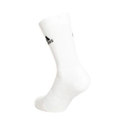 ADIDAS Crew Sportswear Ankle Sports Socks - White, Black -Padel Pro Shop 18126000 11