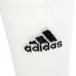 ADIDAS Crew Sportswear Ankle Sports Socks - White, Black -Padel Pro Shop 18126000 12