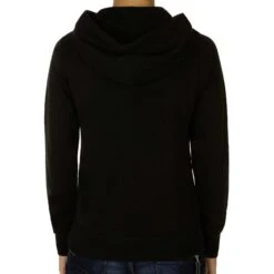 Nike Club Swoosh Full-Zip Training Jacket Women - Black, White -Padel Pro Shop 43120000 0 2