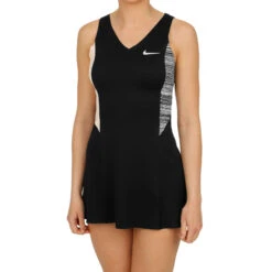 Nike Court Dry Maria Dress Women - Black, Lightgrey