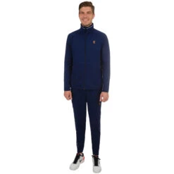 Nike Court Tracksuit Men - Dark Blue, White -Padel Pro Shop 47771000 24