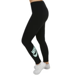 Nike Sportswear Tight Women - Black, Mint -Padel Pro Shop 48057000 21