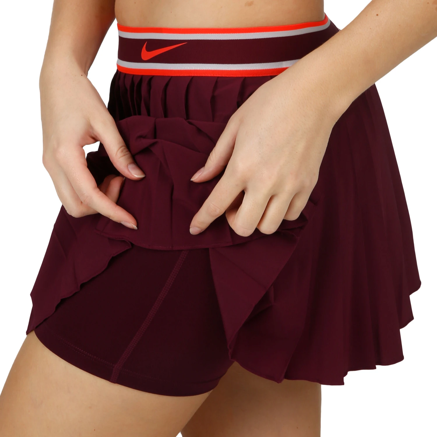 Nike Court Victory Skirt Women - Dark Red, Pink 5 Nike Court Victory Skirt Women - Dark Red, Pink - Image 3