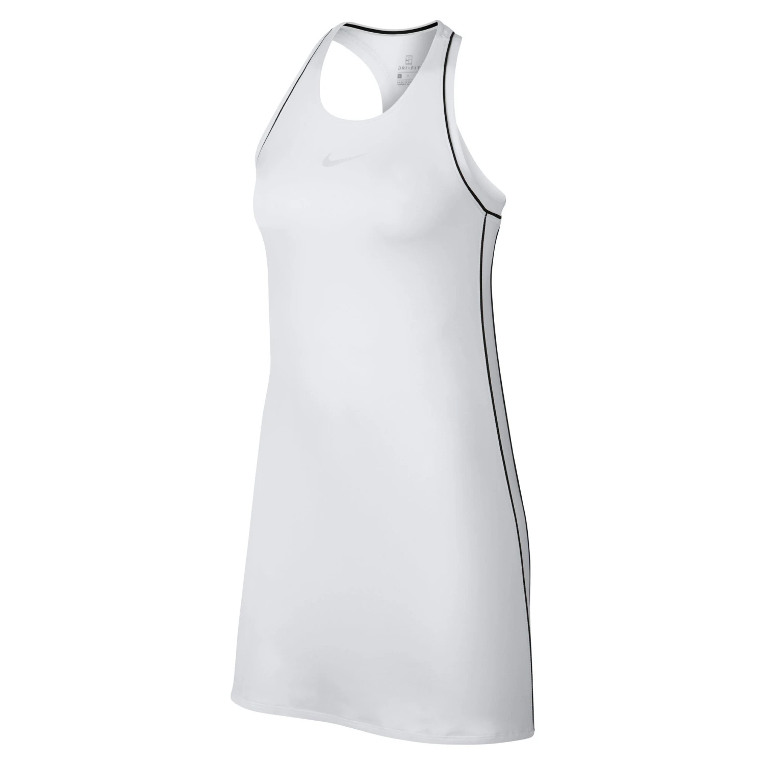 Nike Court Dry Dress Women - White, Black 10 Nike Court Dry Dress Women - White, Black - Image 8