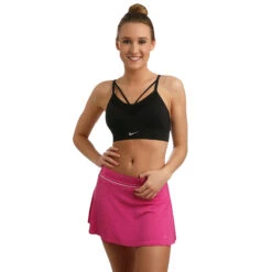 Nike Court Dry Skirt Women - Pink, White -Padel Pro Shop 48446000 24