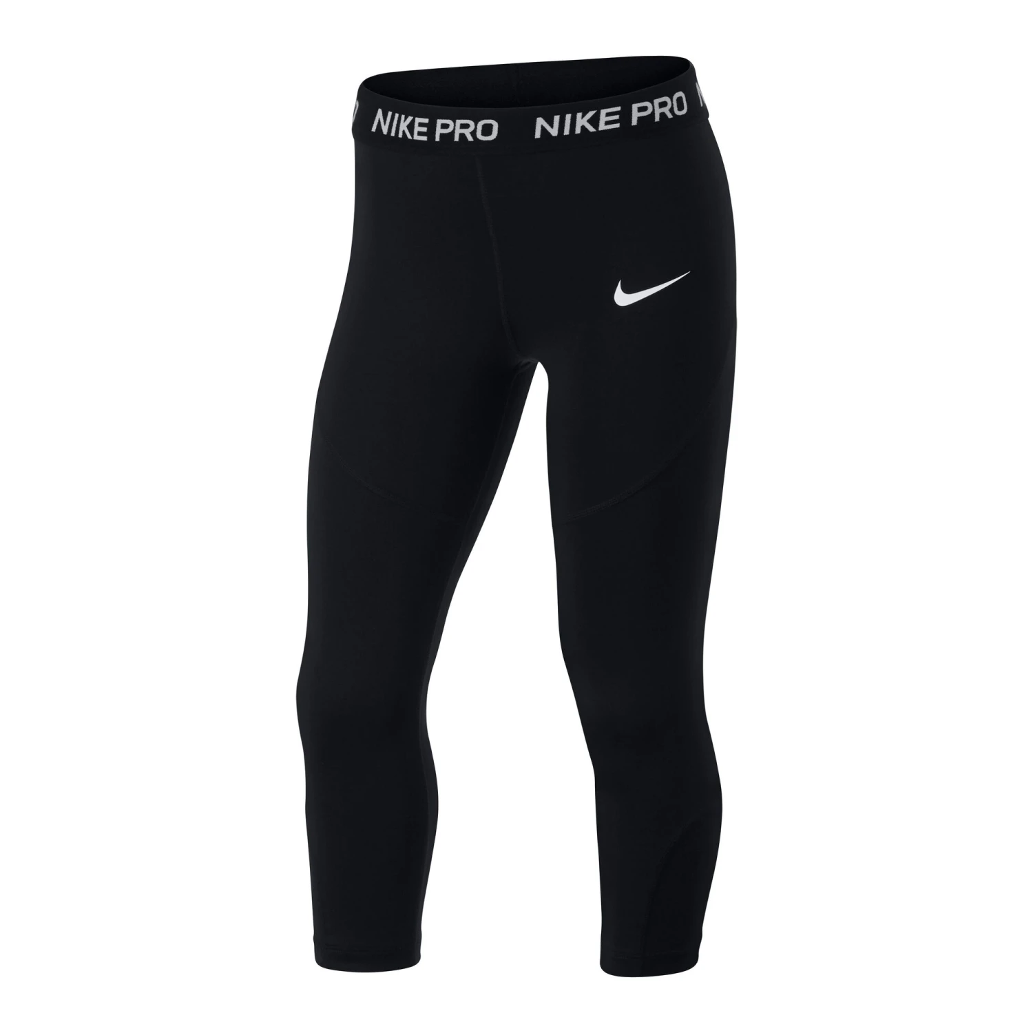 Nike Pro Tight Girls - Black, White 3 Nike Pro Tight Girls - Black, White