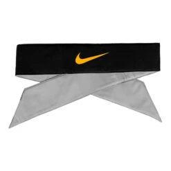Nike Promo Headband - Dark Grey, Golden Yellow