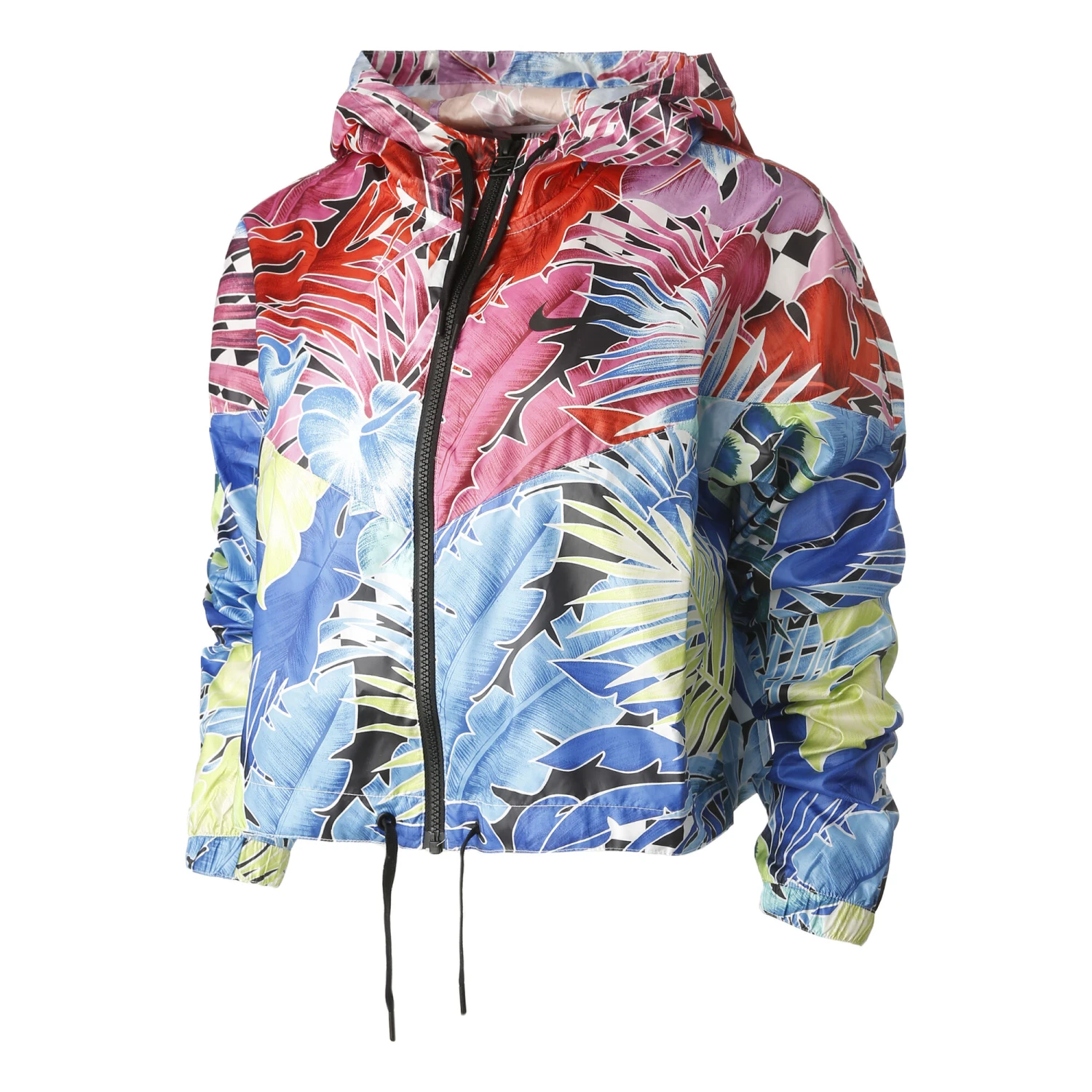 Nike Sportswear Flower Power Woven Training Jacket Women - White, Multicoloured 9 Nike Sportswear Flower Power Woven Training Jacket Women - White, Multicoloured - Image 7