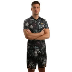 Nike Court Flex Ace 9in Shorts Men - Black, Orange -Padel Pro Shop 49100000 24