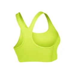Nike Pro Classic Swoosh Sports Bras Women - Lemon, Black -Padel Pro Shop 49159000 0 2