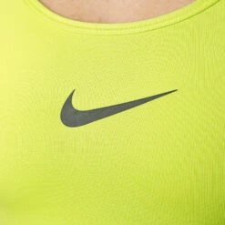 Nike Pro Classic Swoosh Sports Bras Women - Lemon, Black -Padel Pro Shop 49159000 30