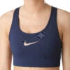Nike Pro Classic Swoosh Sports Bras Women - Dark Blue, Apricot -Padel Pro Shop 49160000 20
