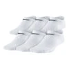 Nike Performance Lightweight No-Show Sports Socks 6 Pack - White, Black -Padel Pro Shop 49326000 000
