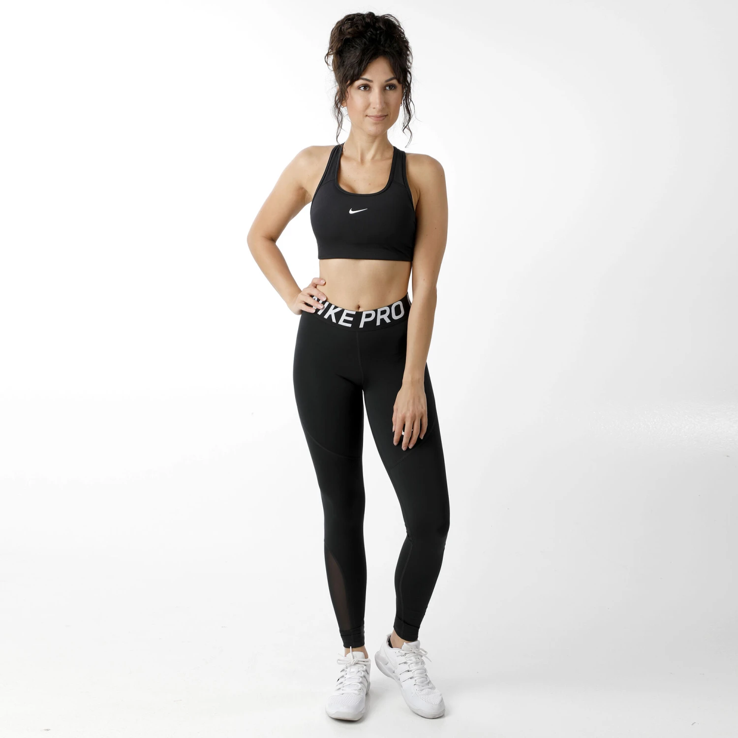 Nike Padded Sports Bras Women - Black, White 5 Nike Padded Sports Bras Women - Black, White - Image 3