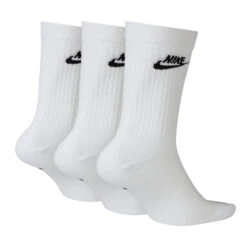 Nike Sportswear Everyday Essential Sports Socks - White, Black -Padel Pro Shop 51024000 0 2