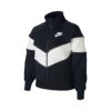 Nike Sportswear Heritage Zip Hoodie Girls - Black, White -Padel Pro Shop 51556000 000