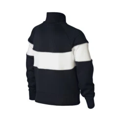 Nike Sportswear Heritage Zip Hoodie Girls - Black, White -Padel Pro Shop 51556000 0 2