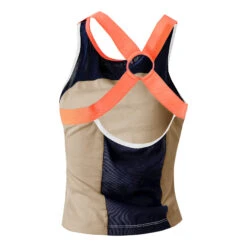 Nike Court Slam MB Tank Top Women - Beige, Dark Blue -Padel Pro Shop 51840000 0 2