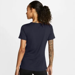 Nike Pro T-Shirt Women - Dark Blue -Padel Pro Shop 51888000 12