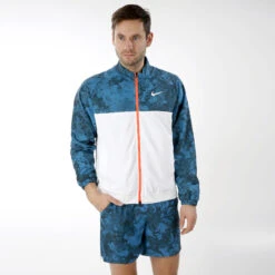 Nike Court MB Training Jacket Men - Blue, White -Padel Pro Shop 52006000 24