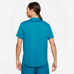 Nike Court Dry Blade Polo Men - Turquoise -Padel Pro Shop 52068000 12