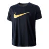 Nike Dry HPR Graphic T-Shirt Men - Dark Blue, Yellow -Padel Pro Shop 53373000 000