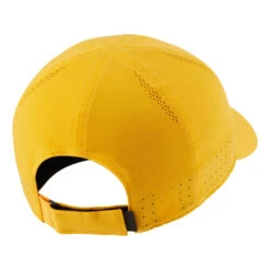 Nike Court AeroBill Advantage Cap - Golden Yellow, Black -Padel Pro Shop 5381200000 0 2