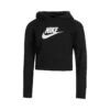Nike Sportswear Club Hoody Girls - Black, White 1 Nike Sportswear Club Hoody Girls - Black, White -Padel Pro Shop 54288000 000