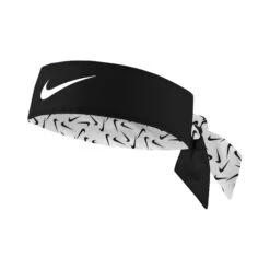 Nike Dri-Fit 4.0 Bandana - White, Black