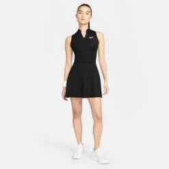 Nike Court Victory Dri-Fit Dress Women - Black -Padel Pro Shop 55121000 14
