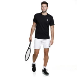 Nike Court Embroidered T-Shirt Men - Black -Padel Pro Shop 55252000 10
