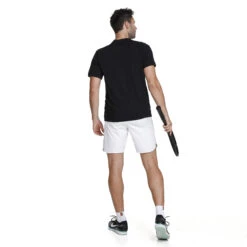 Nike Court Embroidered T-Shirt Men - Black -Padel Pro Shop 55252000 12