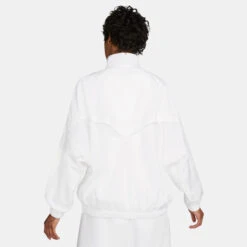 Nike Sportswear Essential WR Woven Training Jacket Women - White -Padel Pro Shop 55456000 14