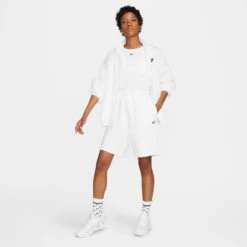 Nike Sportswear Essential WR Woven Training Jacket Women - White -Padel Pro Shop 55456000 18