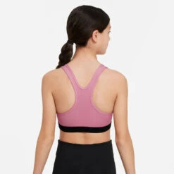 Nike Swoosh Sports Bras Girls - Pink, Black -Padel Pro Shop 55668000 12