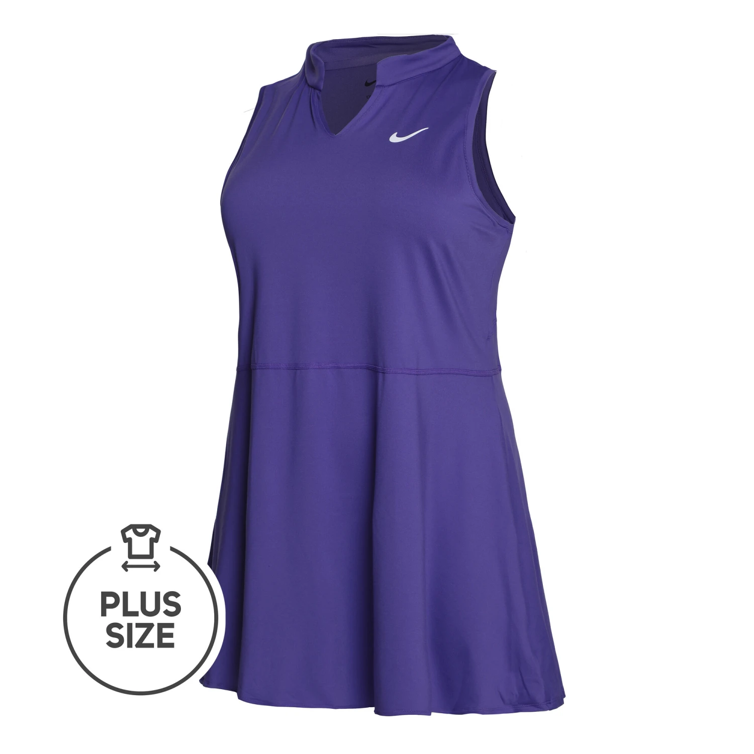 Nike Court Victory Dri-Fit Plus Dress Women - Violet 3 Nike Court Victory Dri-Fit Plus Dress Women - Violet