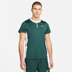 Nike Court Dri-Fit Polo Men - Green, White -Padel Pro Shop 55932000 14
