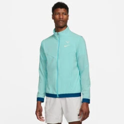 Nike Rafael Nadal Court Dri-Fit Training Jacket Men - Light Blue -Padel Pro Shop 55962000 14