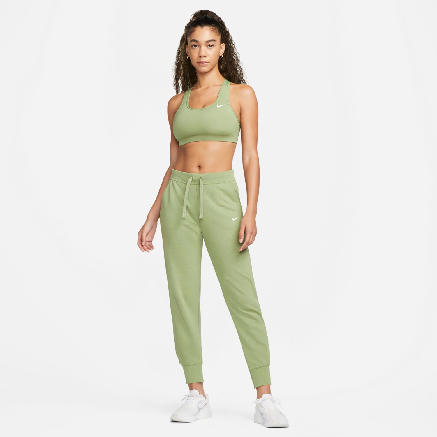 Nike Get Fit Training Pants Women - Light Green 11 Nike Get Fit Training Pants Women - Light Green - Image 9