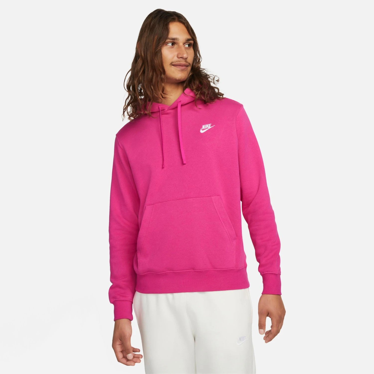 Nike Sportswear Club Hoody Men - Pink 5 Nike Sportswear Club Hoody Men - Pink - Image 3