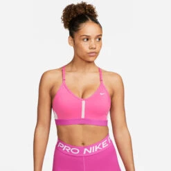 Nike Dri-Fit Indy V-Neck Sports Bras Women - Pink, Pink 15 Nike Dri-Fit Indy V-Neck Sports Bras Women - Pink, Pink -Padel Pro Shop 56665000 13