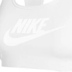 Nike Dri-Fit Swoosh Club Futura GX Sports Bras Women - White -Padel Pro Shop 56691000 10