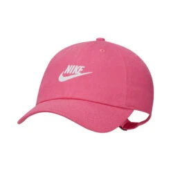 Nike Sportswear Heritage 86 Futura Washed Cap - Pink, White