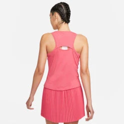 Nike Dri-Fit Court Tank Top Women - Coral -Padel Pro Shop 57031000 14