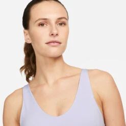 Nike Dri-Fit Indy Plunge Cutout Sports Bras Women - Lilac -Padel Pro Shop 57074000 16